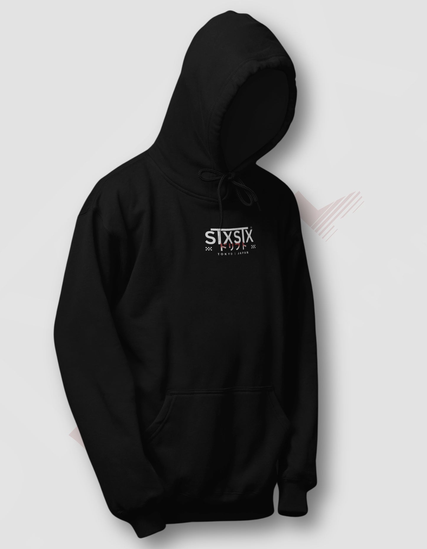'Stx Tokyo' - Black Hoodie