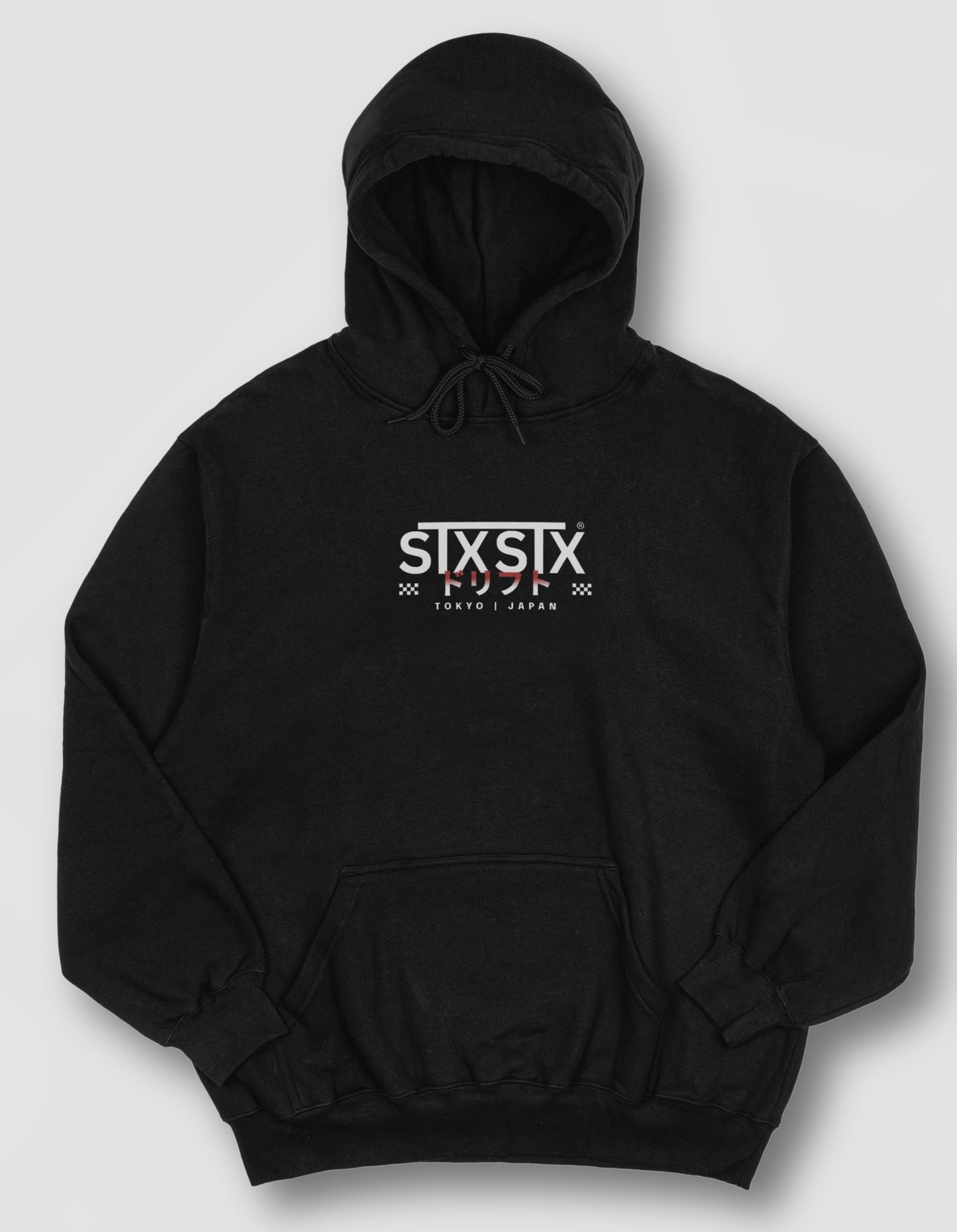 'Stx Tokyo' - Black Hoodie