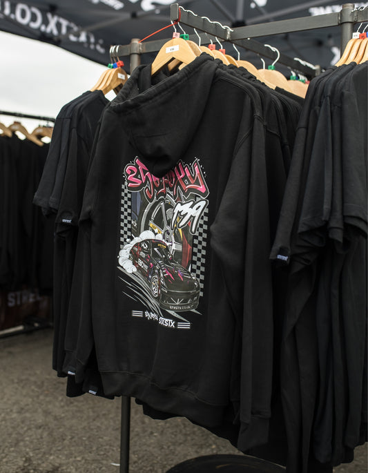 ''350z Foxy'' - Black Hoodie