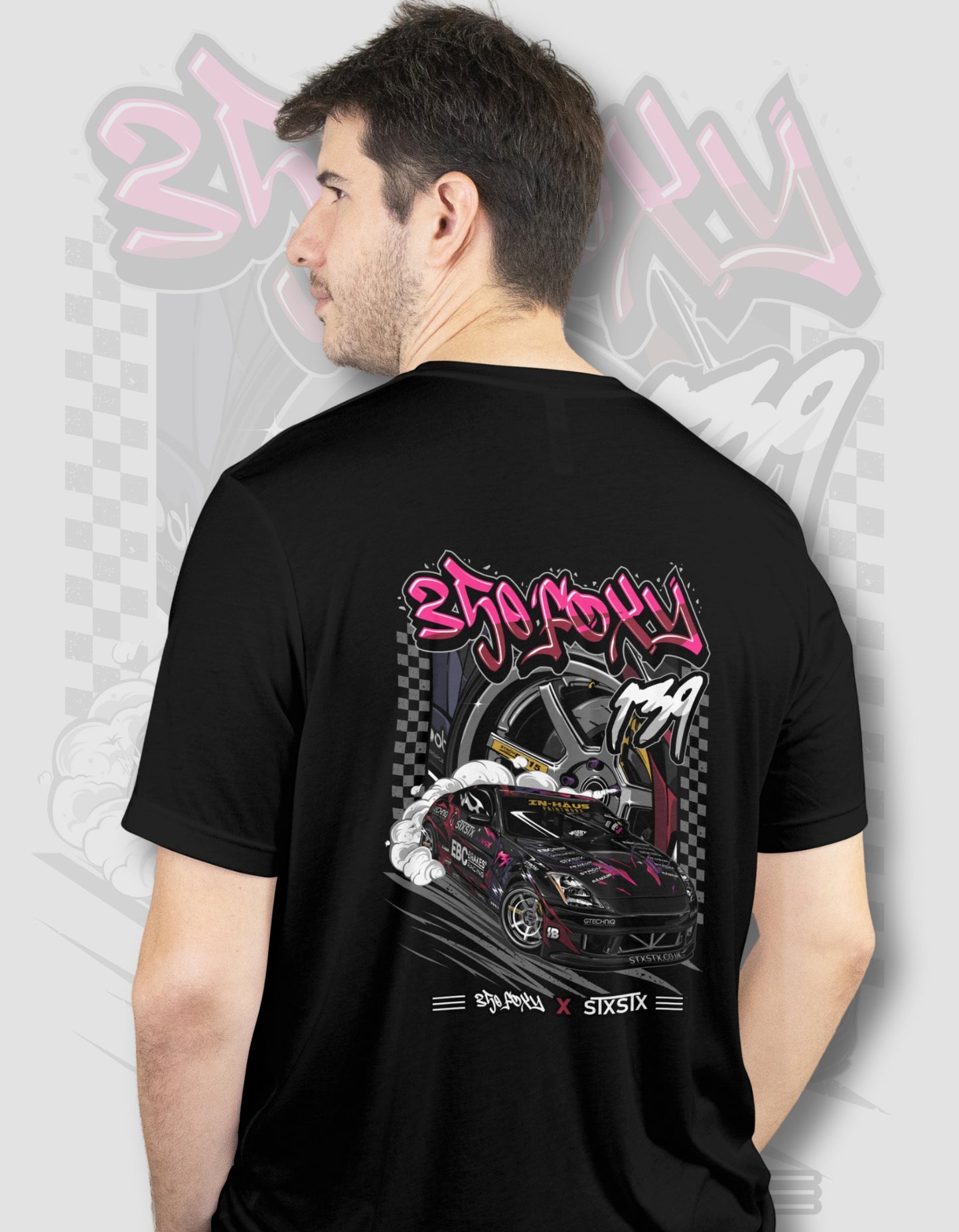 ''350z Foxy'' - T-Shirt Black