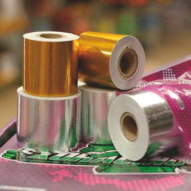 Gold and Silver Heat Reflective Tape