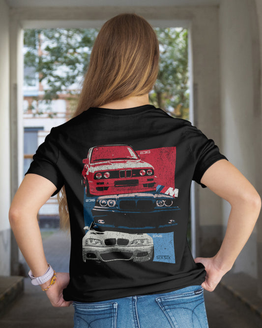 STXSTX BMW Legends - Premium Black Tshirt