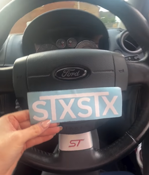 an stxstx sticker