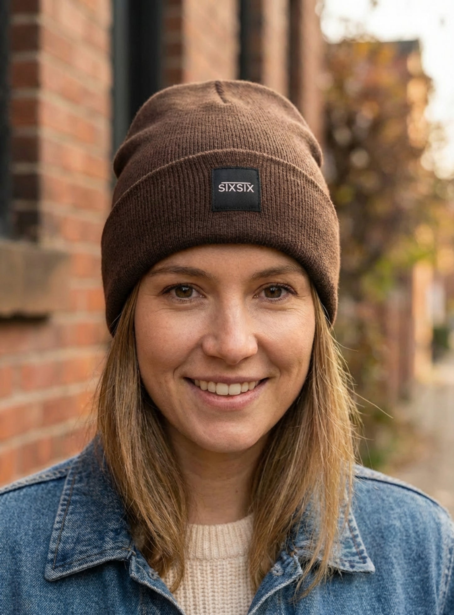 STXSTX Beanie - Chocolate Cuffed