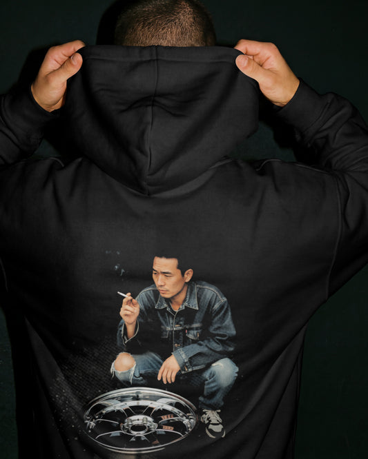 ''Kaido Chrome'' - Black - Hoodie