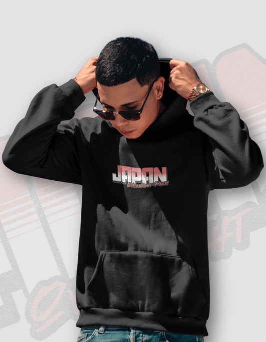 'Overnight Parts' - Black Hoodie