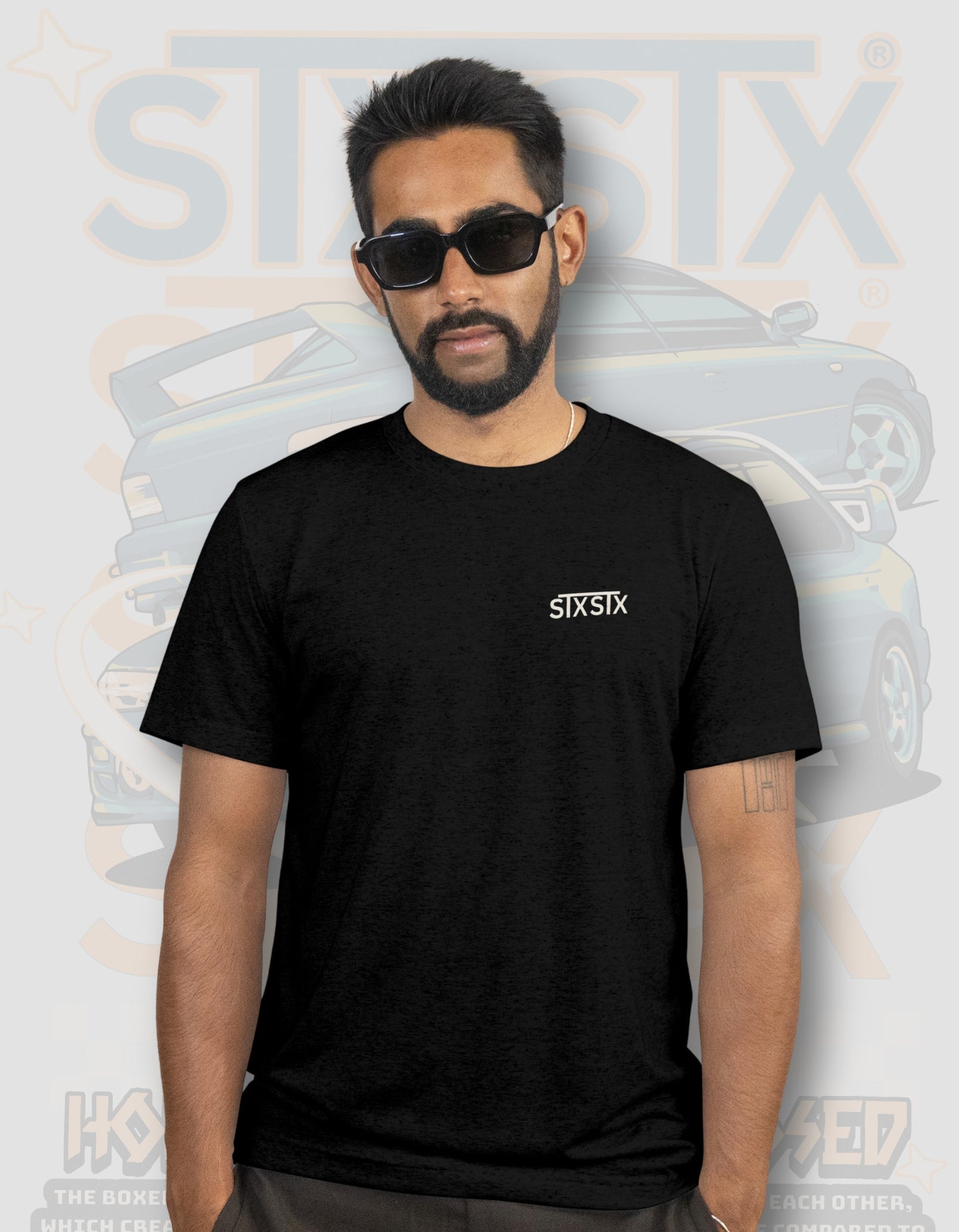 'Subaru Classic' - Lightweight T-Shirt Black