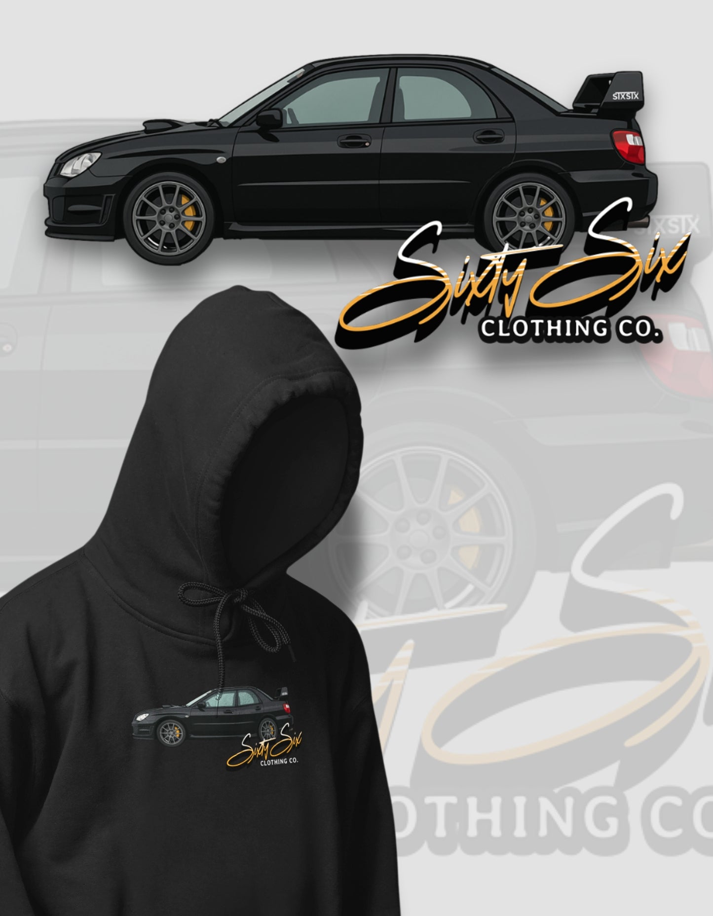 'Hawkeye' - Black Hoodie