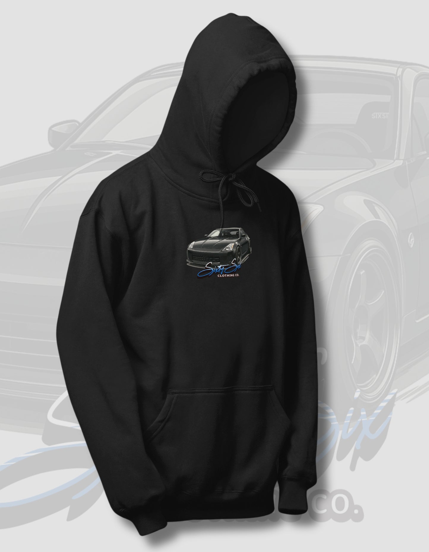 '350z' - Black Hoodie