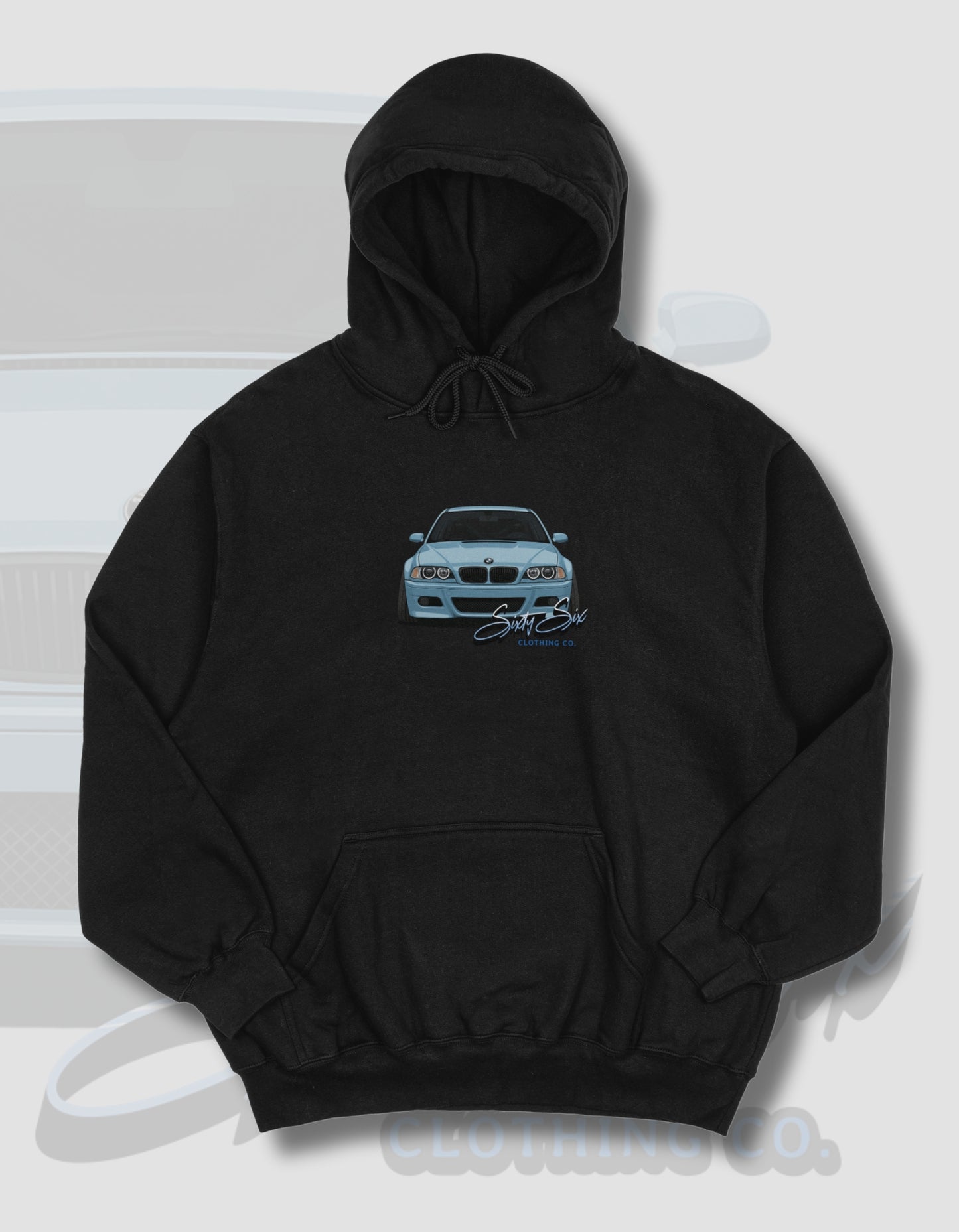 'E46 BMW' - Black Hoodie