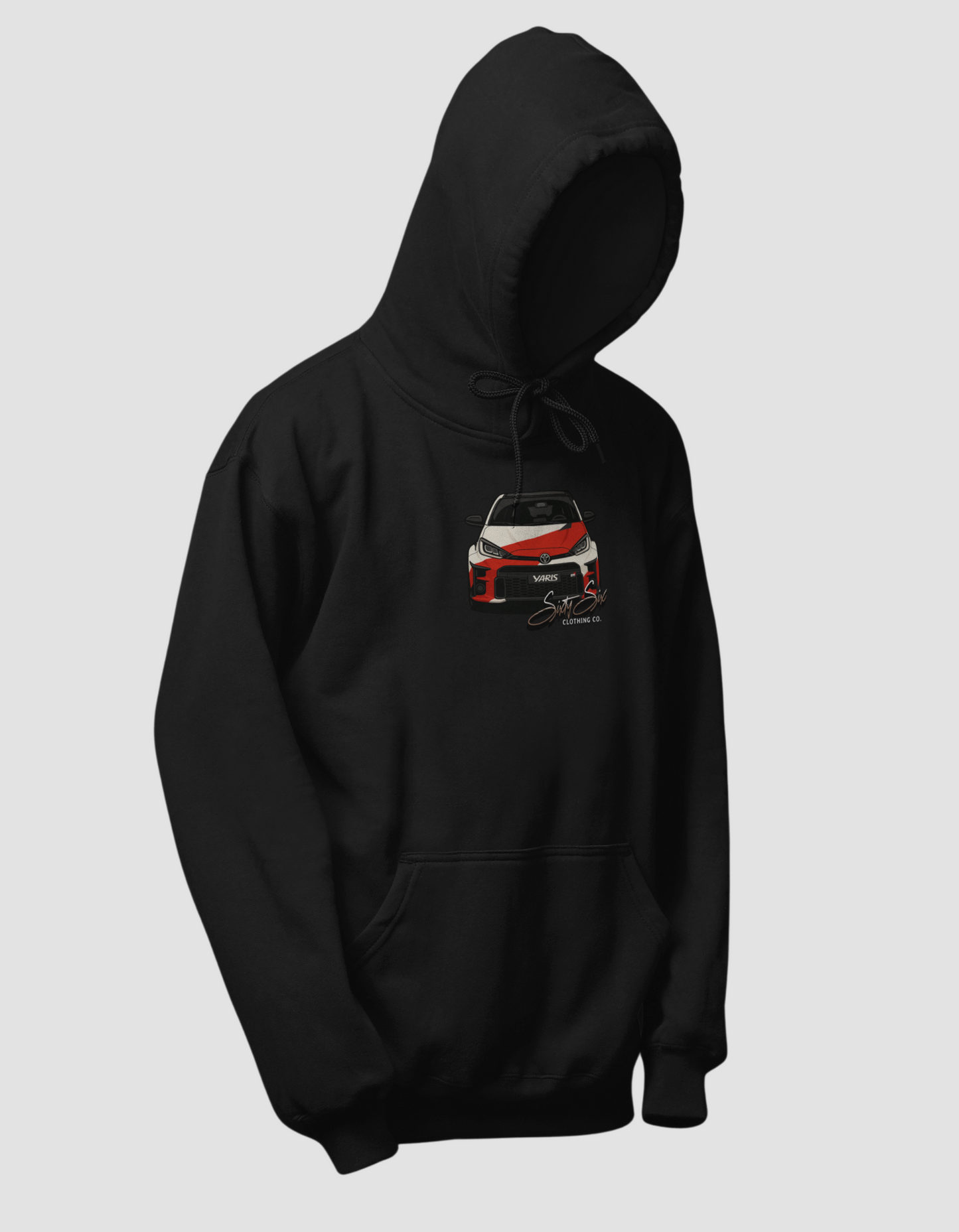 'GR' - Black Hoodie