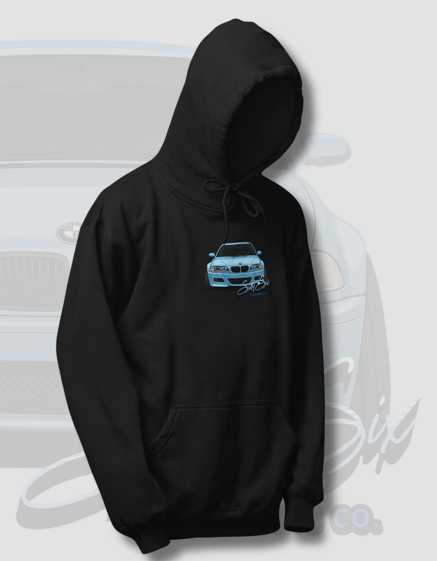 'E46 BMW' - Black Hoodie