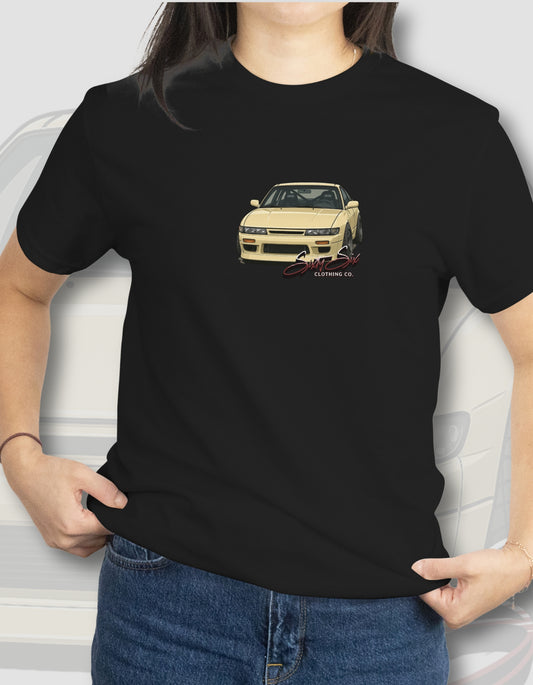 'Silvia PS13' - T-Shirt Black