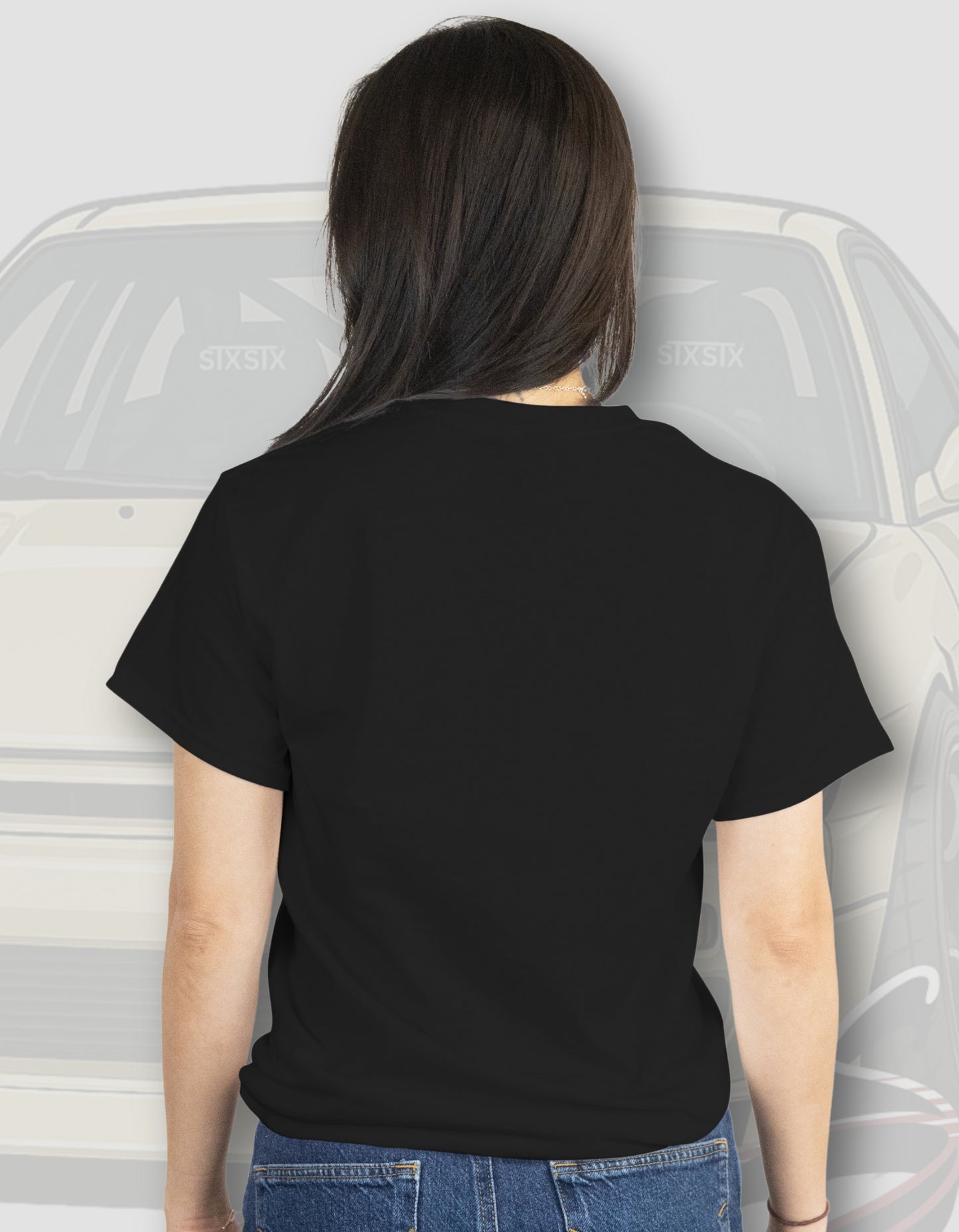 'Silvia PS13' - Lightweight T-Shirt Black