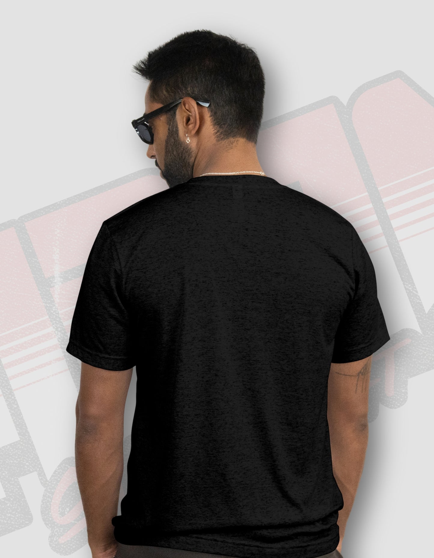 'Overnight Parts' - Lightweight T-Shirt Black