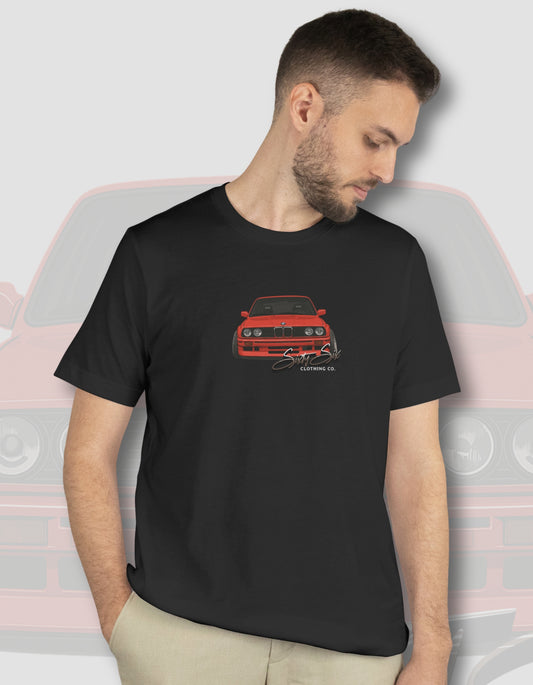 'E30 BMW' - T-Shirt Black