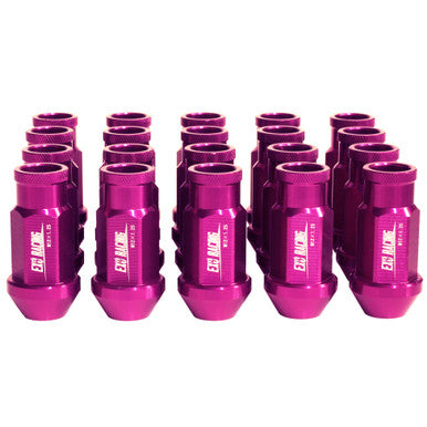 20 x Exoracing Wheel Nuts Forged Steel in purple