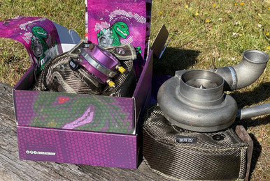 External Wastegate Blanket Titanium or Carbon
