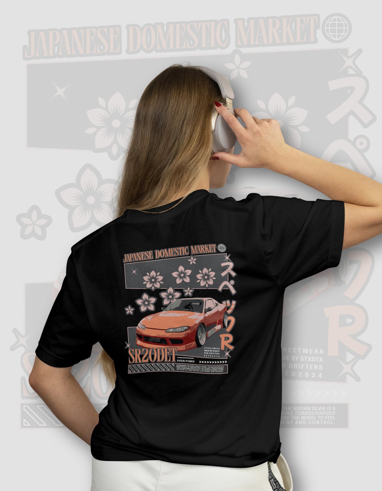 ''S15 Blossom'' -  T-Shirt Black