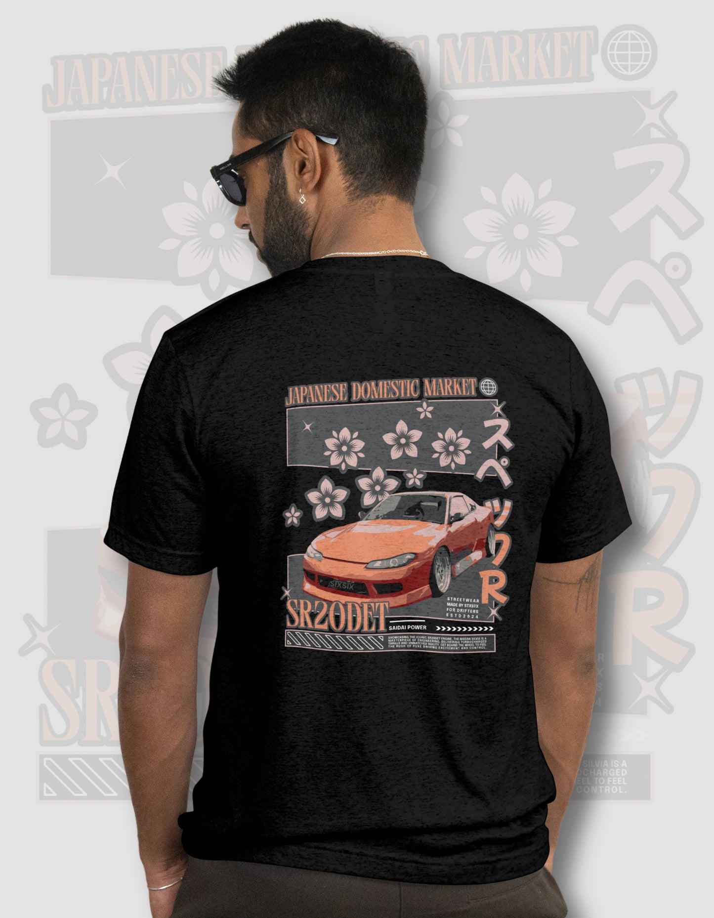 ''S15 Blossom'' -  T-Shirt Black