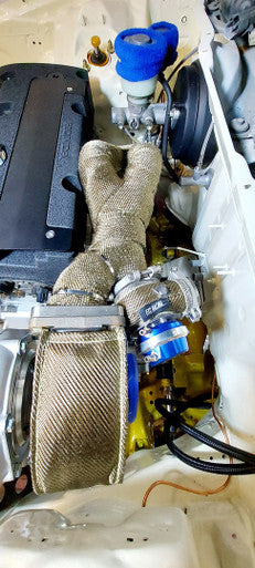 External Wastegate Blanket Titanium or Carbon