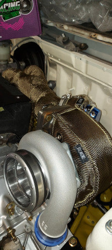 External Wastegate Blanket Titanium or Carbon