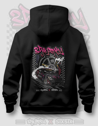 ''350z Foxy'' -  Black Hoodie