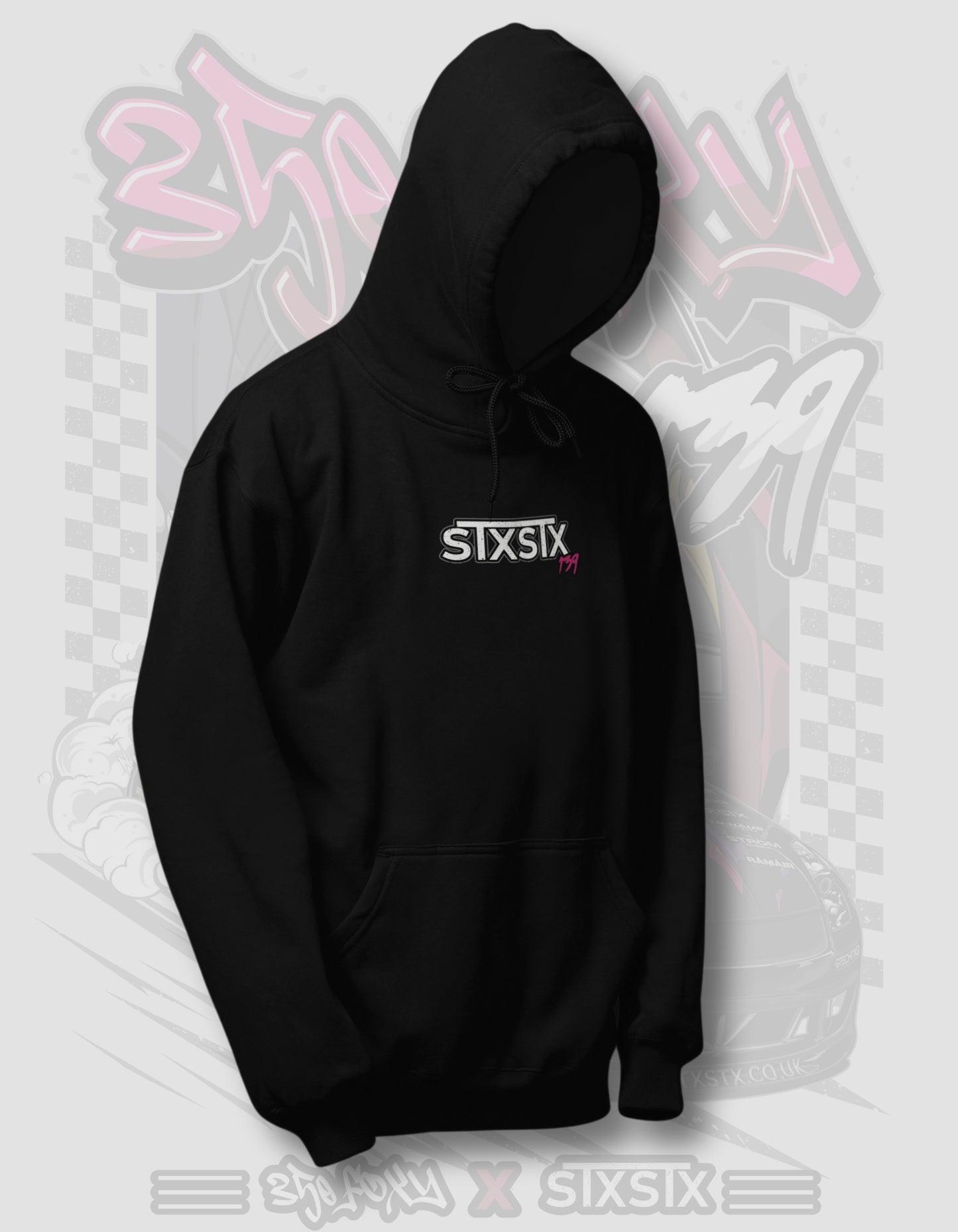 ''350z Foxy'' -  Black Hoodie