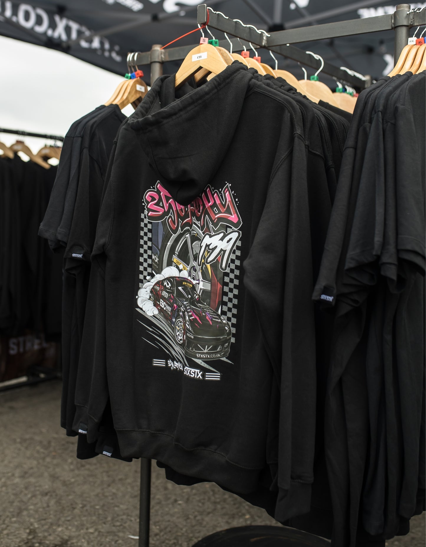 ''350z Foxy'' -  Black Hoodie