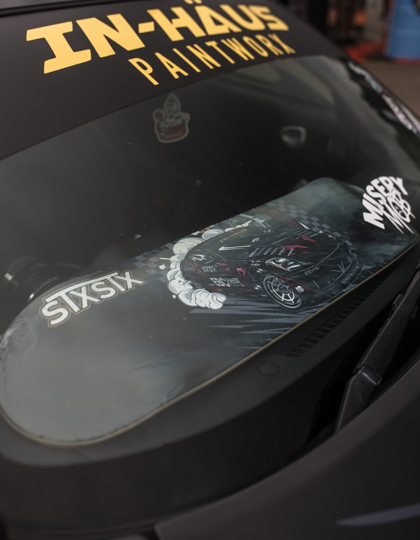 ''350z Foxy'' - Skate Deck - Wall Art