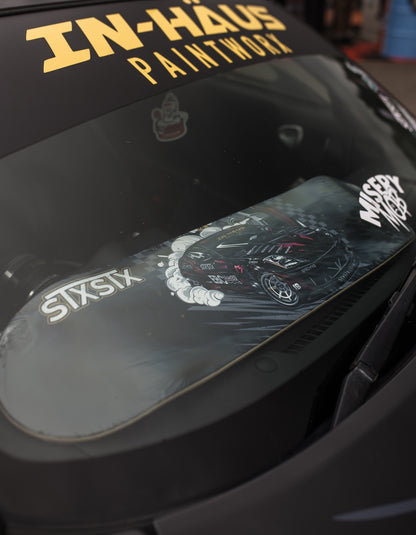 ''350z Foxy'' - Skate Deck - Wall Art