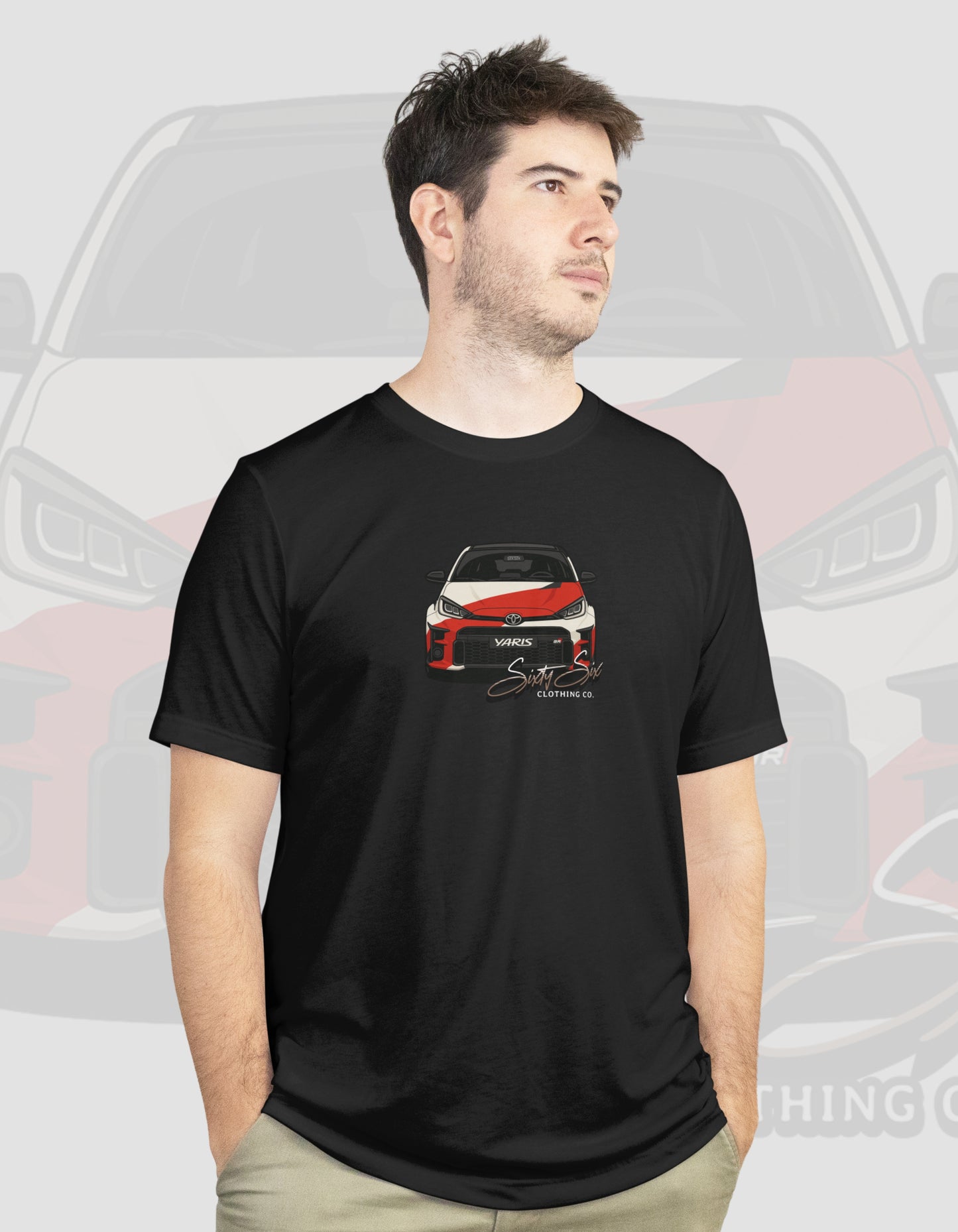 'GR' - T-Shirt Black