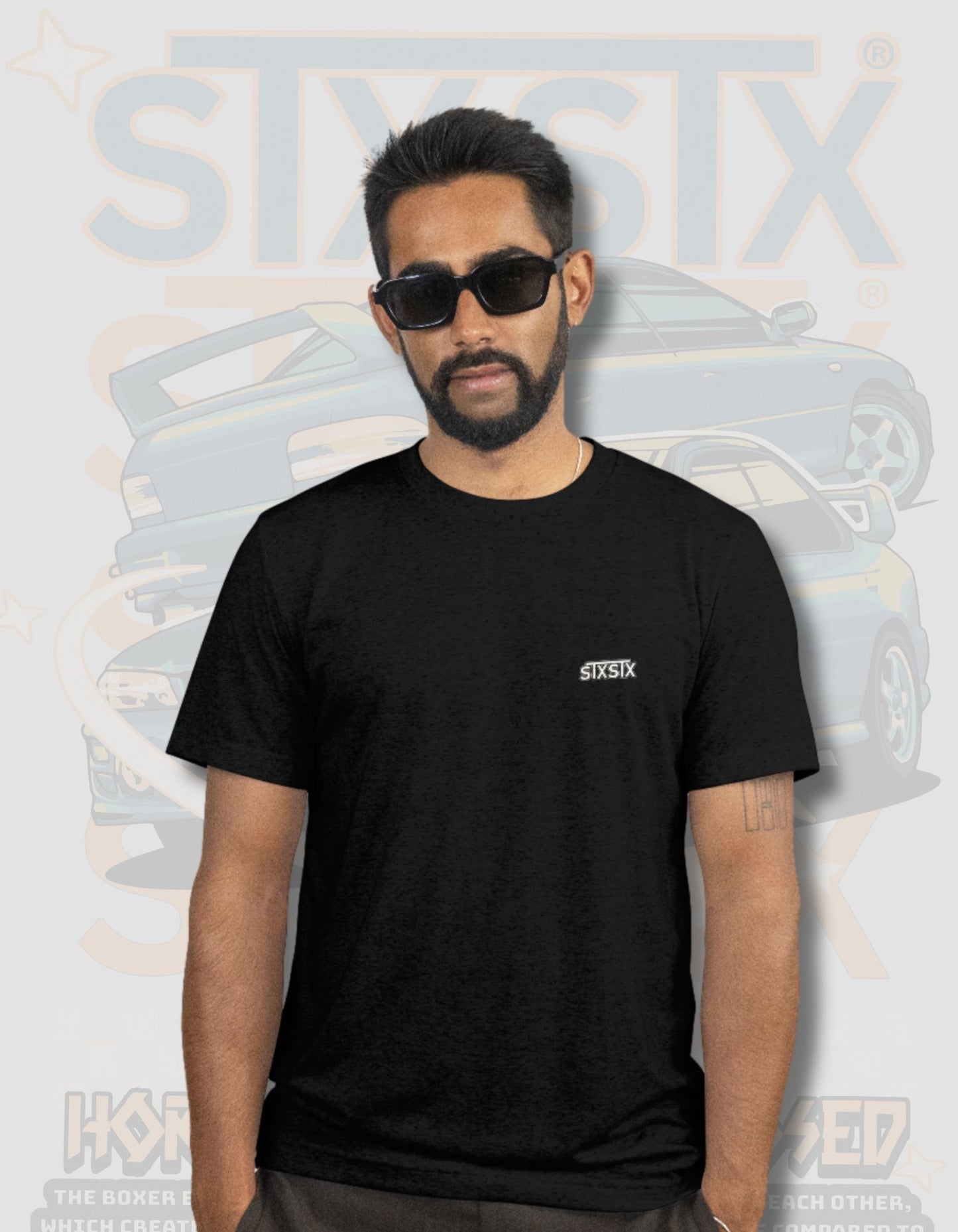 'Subaru Classic' - T-Shirt Black