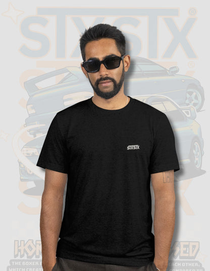 'Subaru Classic' - T-Shirt Black