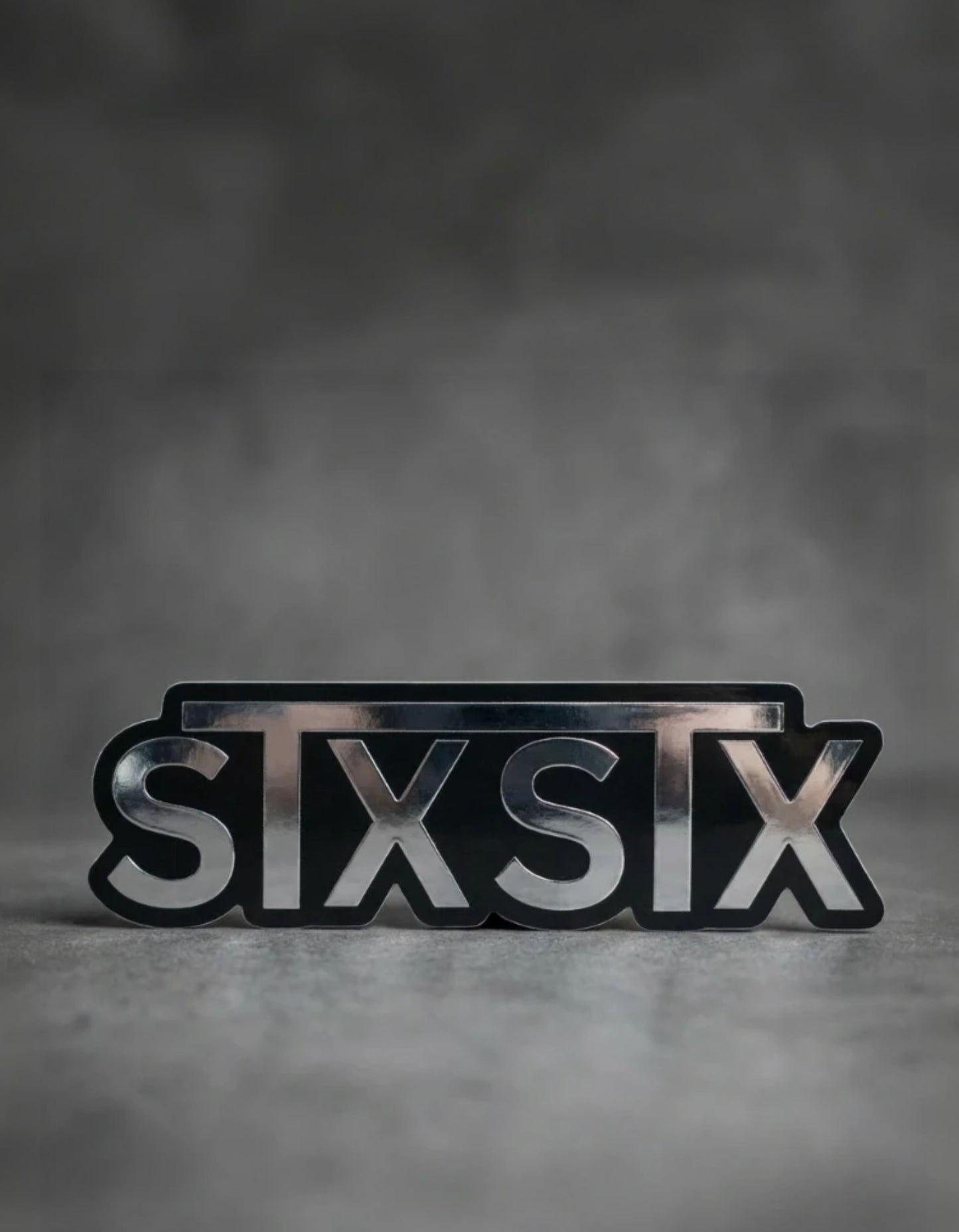 STXSTX Full Send Chrome Sticker (Twin Pack)