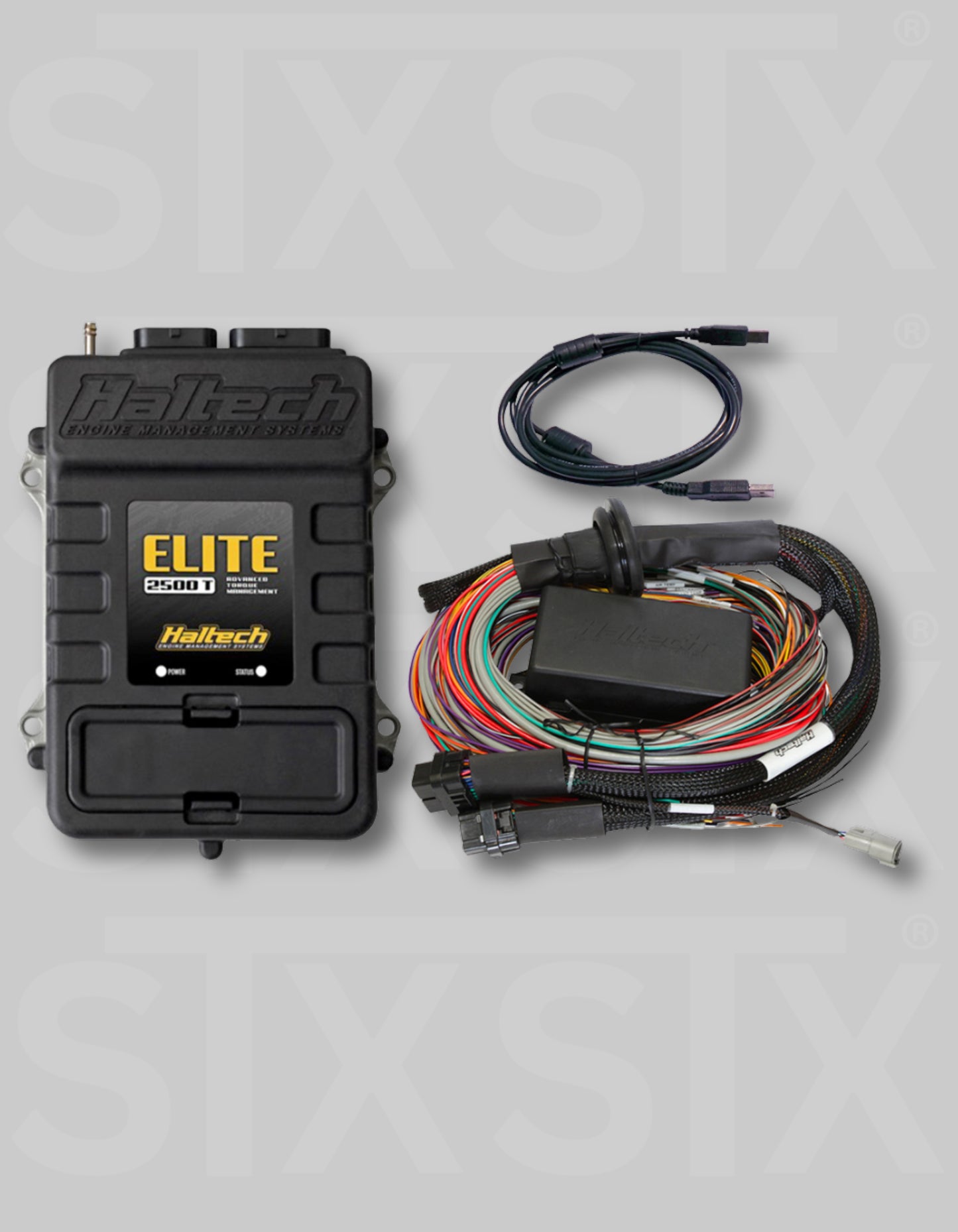 Haltech Elite 2500T ECU With Premium Universal Wire-in Harness Kit 2.5m
