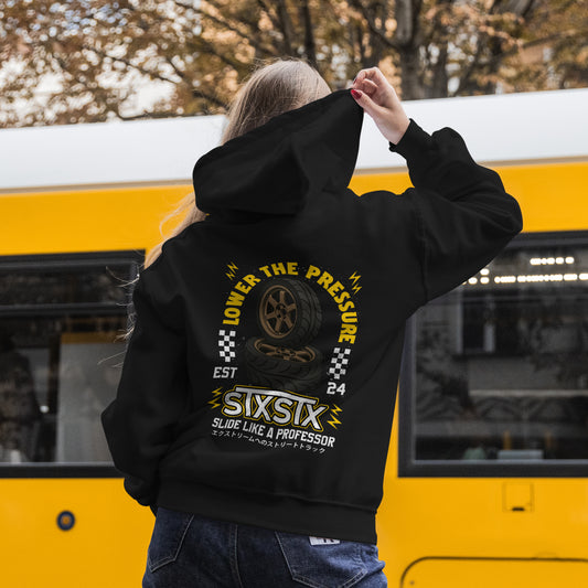 'Professor V2' -  Black Hoodie