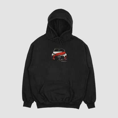 'GR' -  Black Hoodie