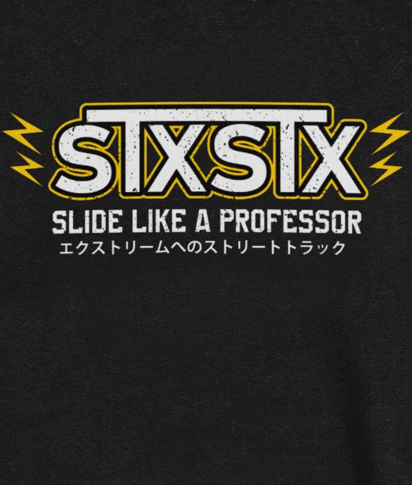 'Professor V2' - Lightweight T-Shirt Black