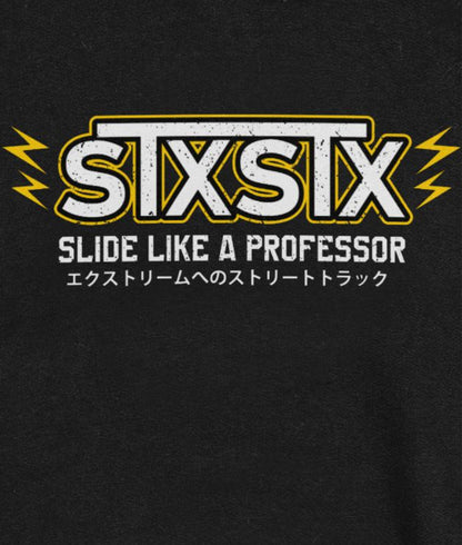 'Professor V2' - Lightweight T-Shirt Black
