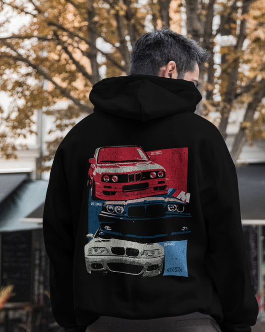 STXSTX BMW Legends -  Premium Black Hoodie