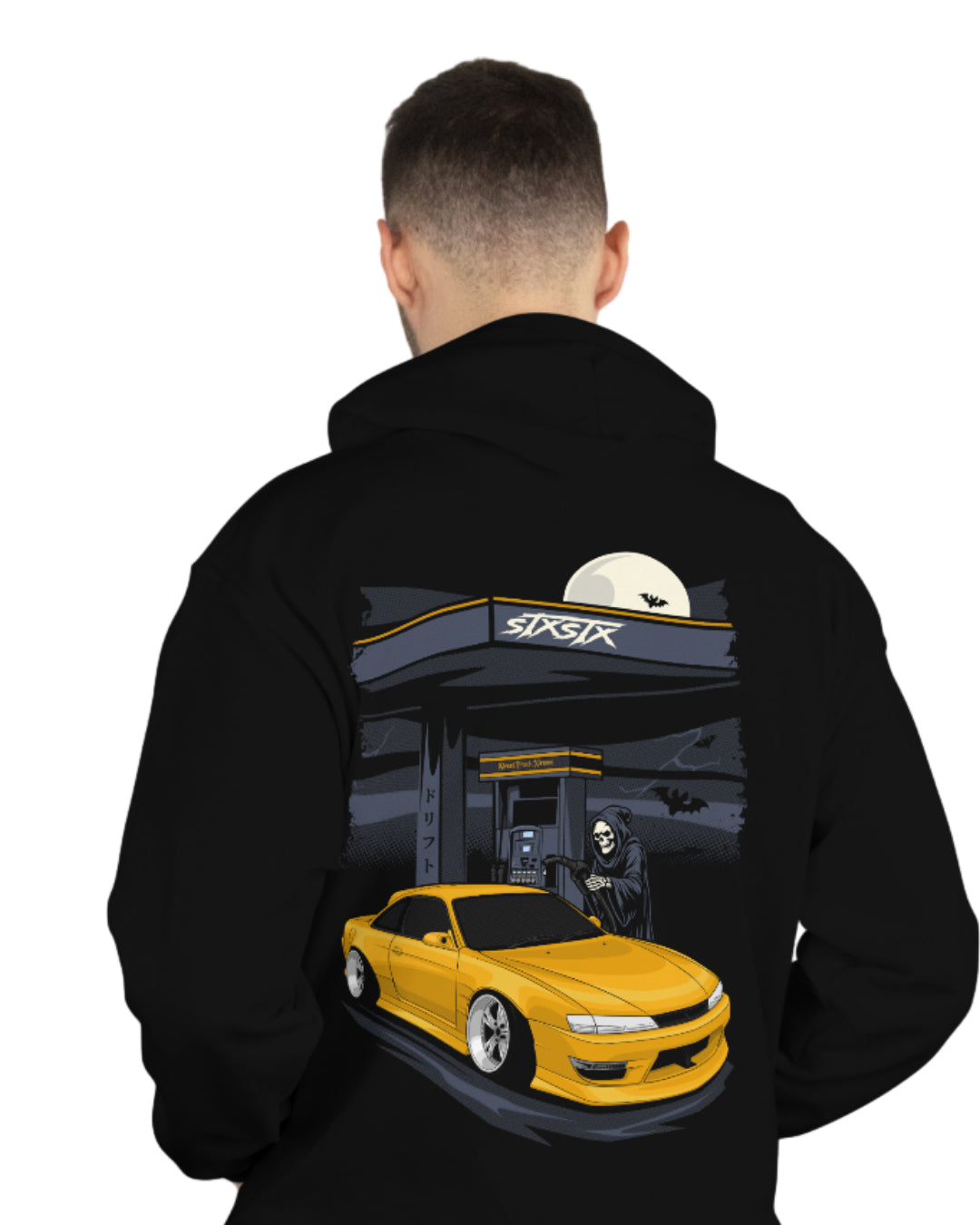 STXSTX S14 Reaper -  Premium Black Hoodie