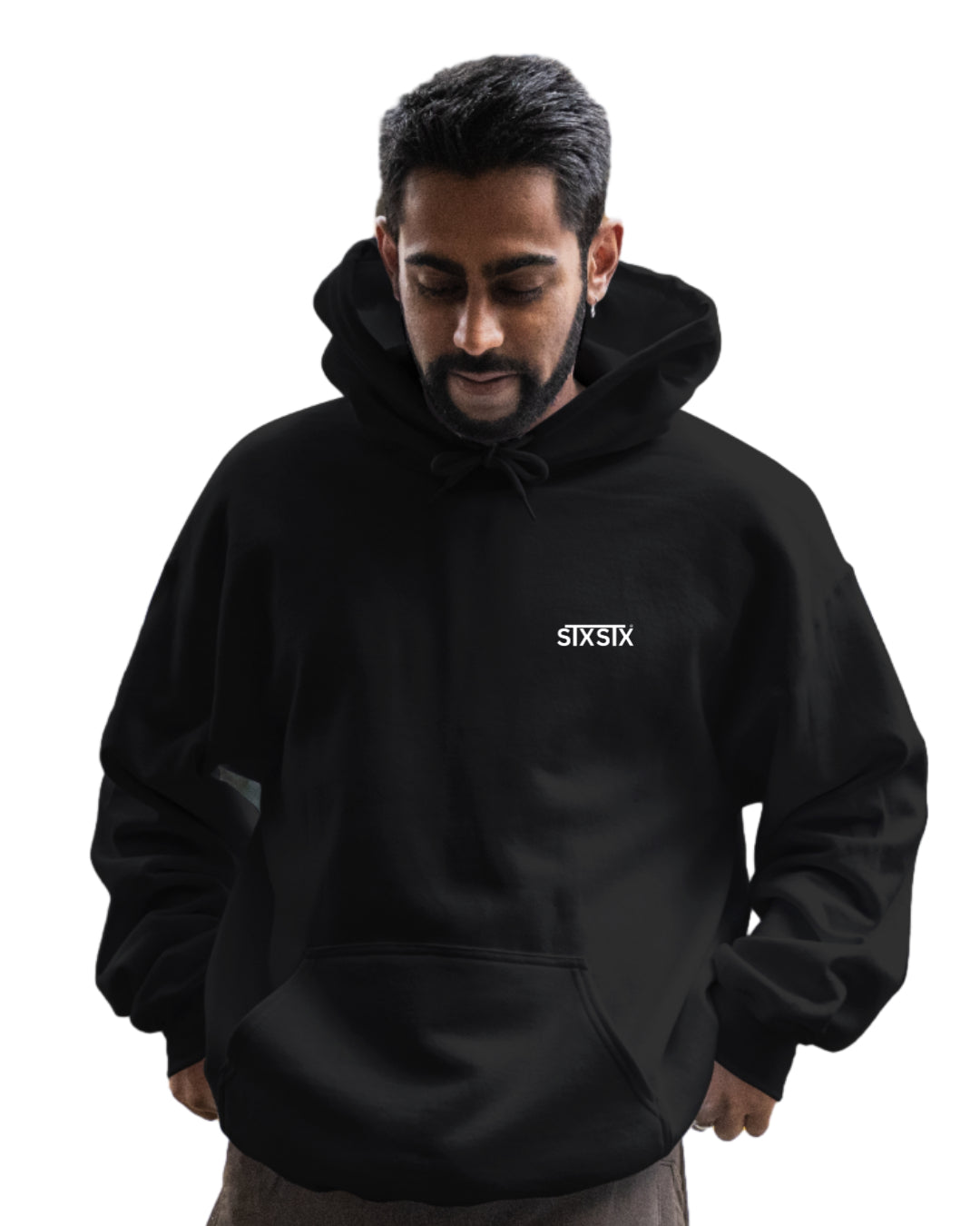 STXSTX Minimal Classic -  Premium Black Hoodie