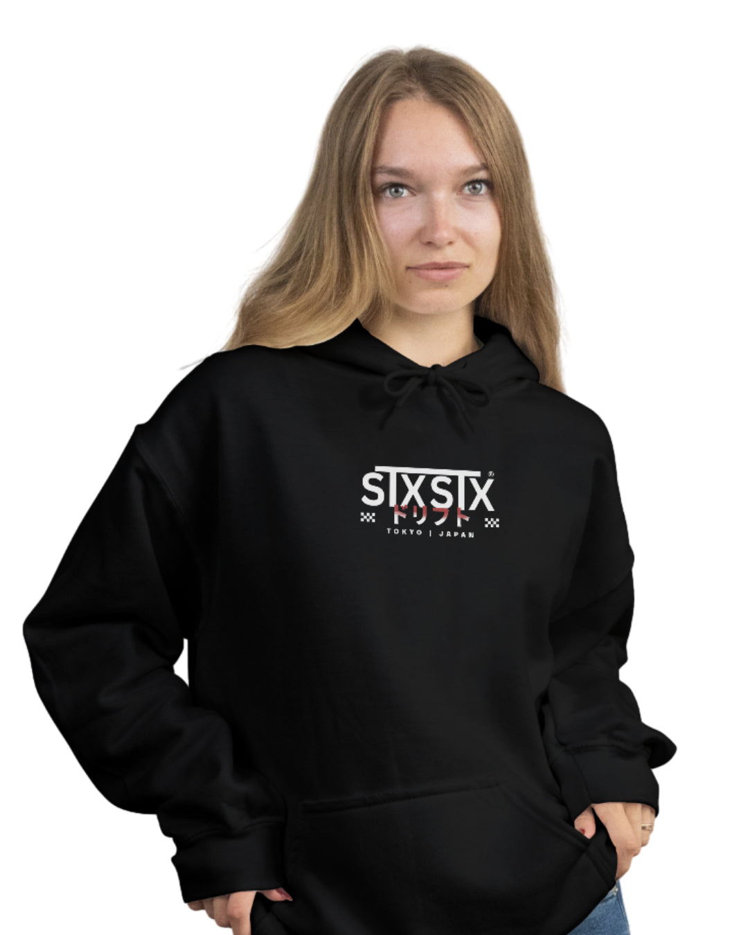 STXSTX Tokyo - Premium Black Hoodie