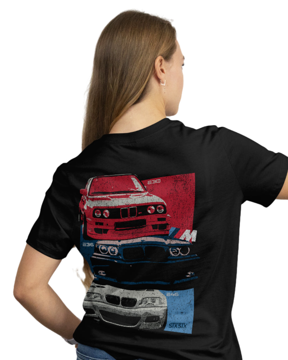 STXSTX BMW Legends - Premium Black Tshirt