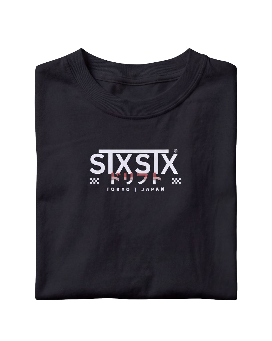 STXSTX Tokyo - Premium Black Tshirt