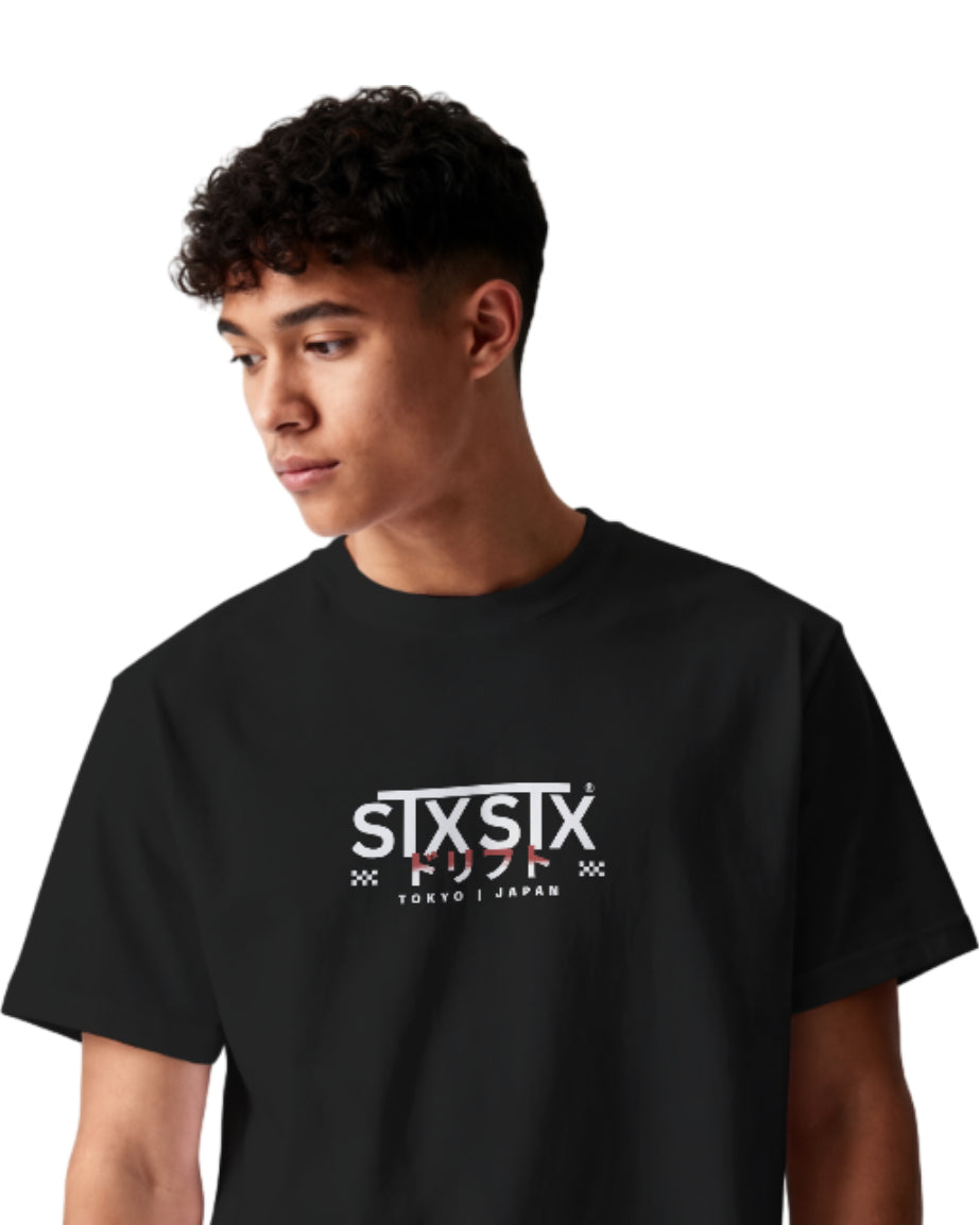 STXSTX Tokyo - Premium Black Tshirt