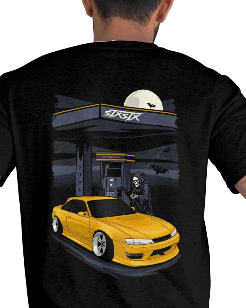 STXSTX S14 Reaper -  Premium Black Tshirt