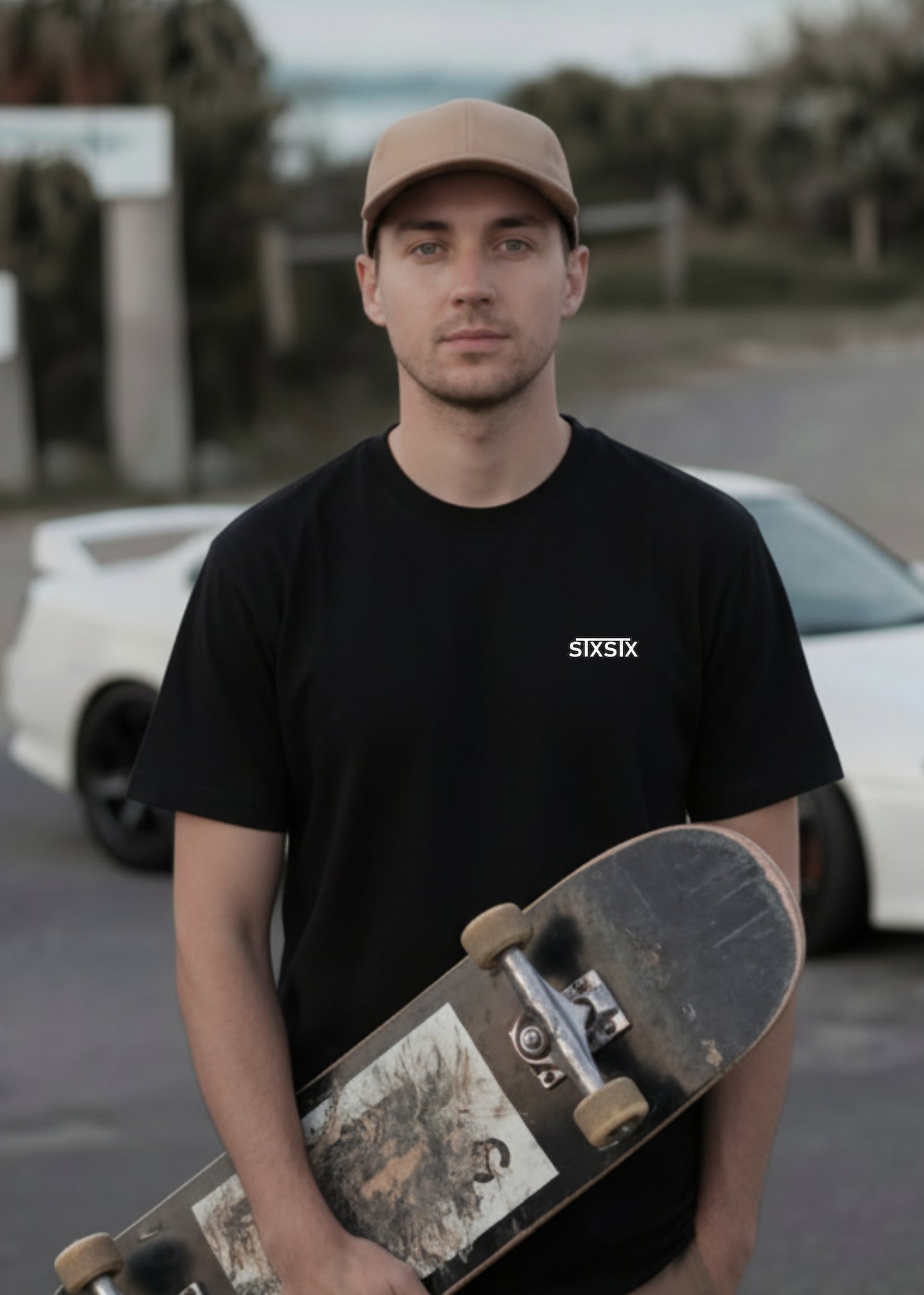 ''S15 Silvia Skate'' - T-Shirt Black