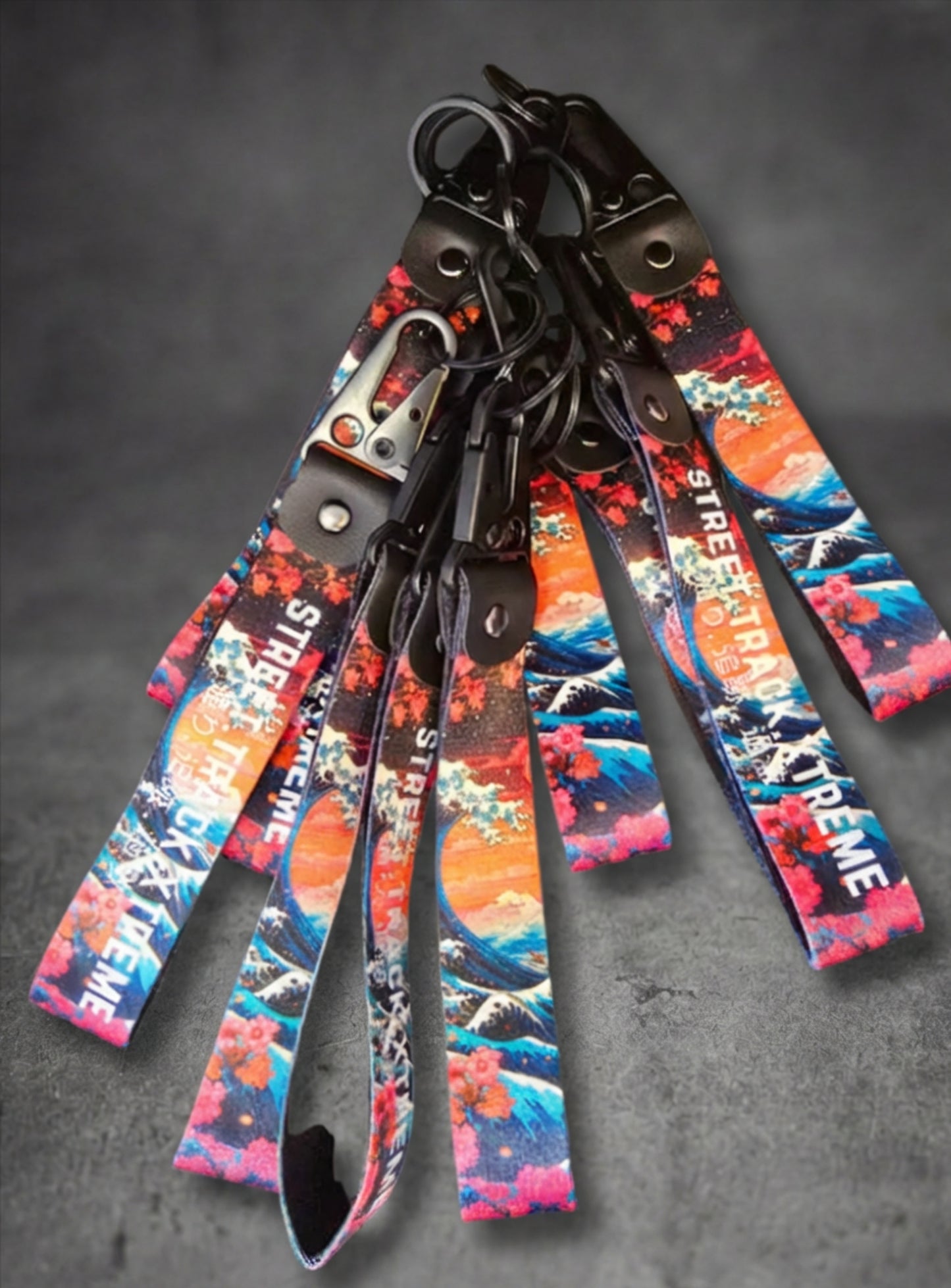 ''Sunset'' - Key Clip Lanyard